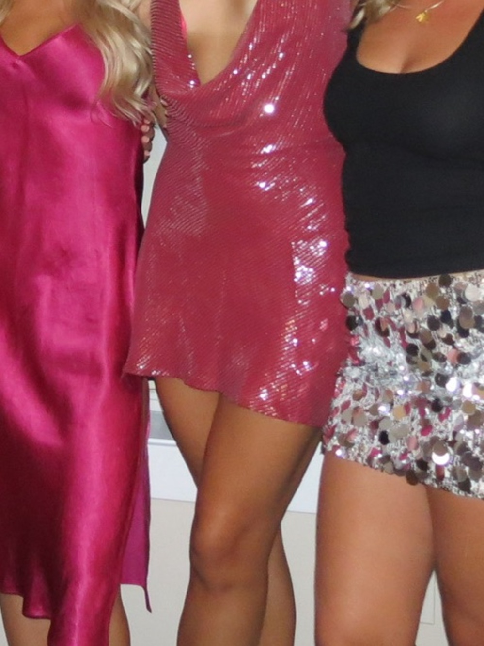 Peppermayo Shimmery Rose Halter Mini Dress - Picture 4 of 4